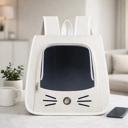 Cat Backpack Carrier | Foldable Cat Backpack Mesh
