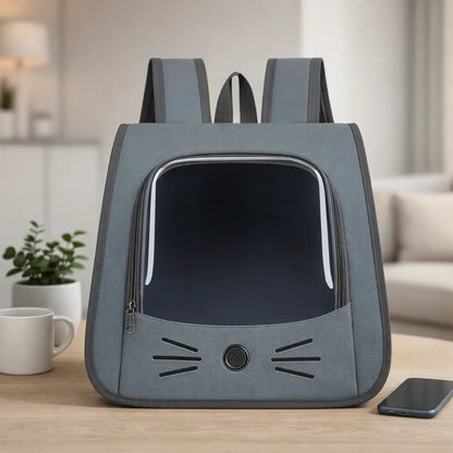 Cat Backpack Carrier | Foldable Cat Backpack Mesh