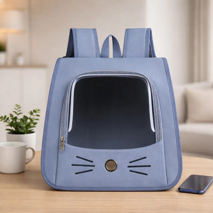 Cat Backpack Carrier | Foldable Cat Backpack Mesh