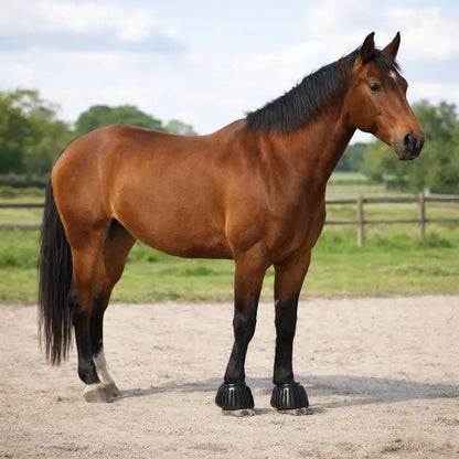 Pferde Hufglocken Gummi | Stoßdämpfender Hufschutz für Reitsport