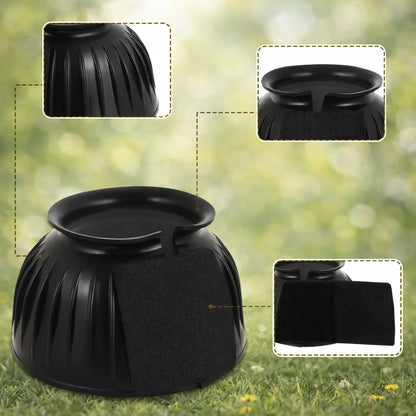 Pferde Hufglocken Gummi | Stoßdämpfender Hufschutz für Reitsport