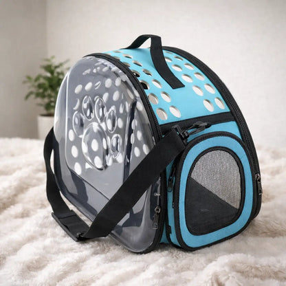 Sac de transport pour chats et petits chiens | Transparent et respirant