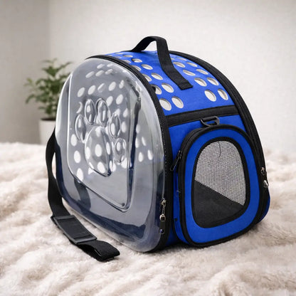 Sac de transport pour chats et petits chiens | Transparent et respirant