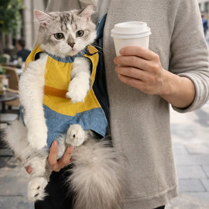 Cat Carrier Backpack | Breathable Cat Transport Bag