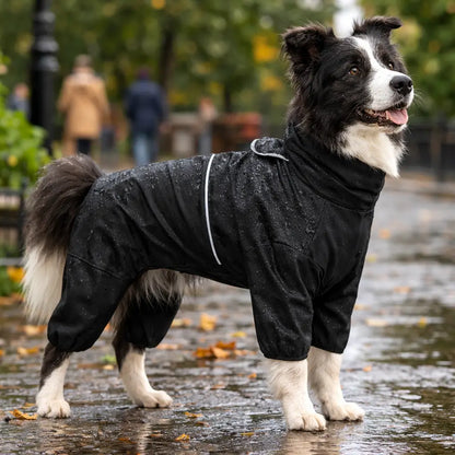 Waterproof Dog Raincoat | Windproof & Reflective