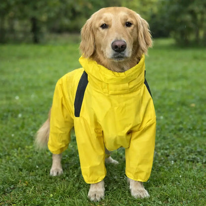 Waterproof Dog Raincoat | Windproof & Reflective