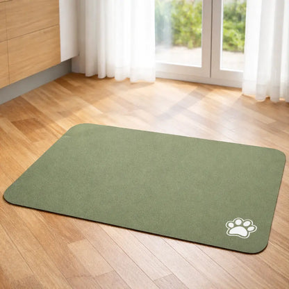 Dog Mat for Food Bowl | Absorbent & Non-Slip Feeding Mat