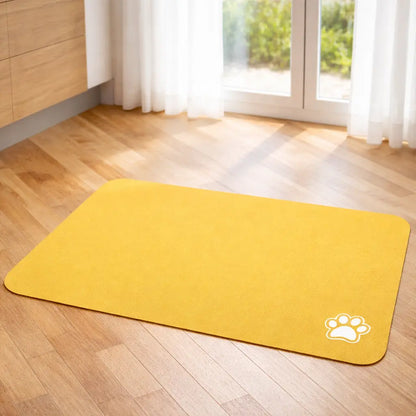 Dog Mat for Food Bowl | Absorbent & Non-Slip Feeding Mat