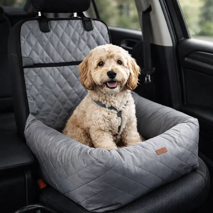 Hunde Autositz Bett | Hundesitz fürs Auto mit Schutz & Komfort