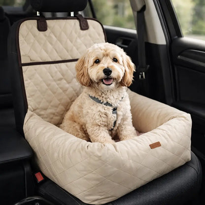 Hunde Autositz Bett | Hundesitz fürs Auto mit Schutz & Komfort
