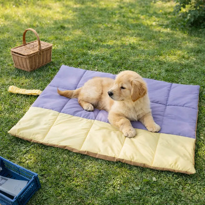 Foldable Dog Mat | Water-Resistant Travel & Outdoor Mat
