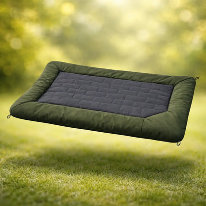 Lit pliable pour chien d'extérieur | Coussin de camping imperméable pour chien