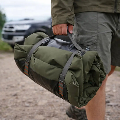 Lit pliable pour chien d'extérieur | Coussin de camping imperméable pour chien