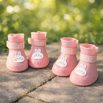 Waterproof & Non-Slip Dog Shoes | With Velcro for Rain & Snow