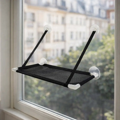 Hamac de fenêtre pour chats | Lit double pour chats avec ventouse