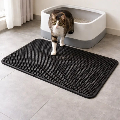Cat Litter Mat | Double Honeycomb Cat Litter Mat EVA