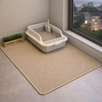 Cat Litter Mat | Double Honeycomb Cat Litter Mat EVA
