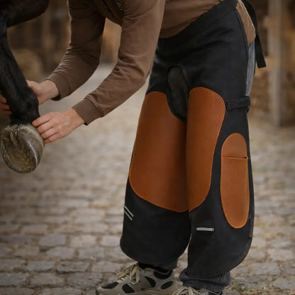 Hufschmied Protective Clothing | Leather Apron Leg Protection Adjustable