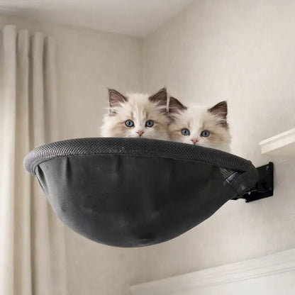 Cat Hammock Wall Mount | Foldable Space-Saving Stable