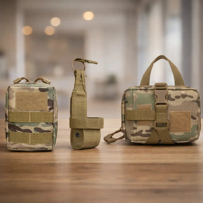 Hundegeschirr Taschen MOLLE Set | Taktische Hundetasche Outdoor