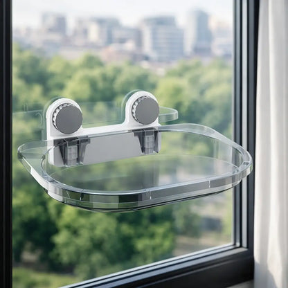 Katzen Hängematte Fenster | Acryl Fensterliege mit Saugnäpfen