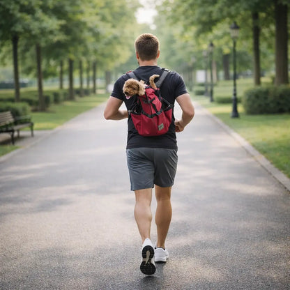 Dog Carrier Bag | Ergonomic & Comfortable Backpack for On the Go
