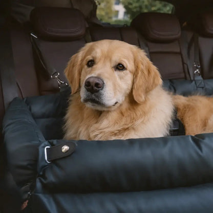 Deluxe Dog Travel Bed & Car Seat | Extra Large for Safe Transport