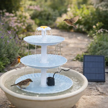 Solar Bird Bath 3-Tier | Attracts Birds to Your Garden (3.5W)