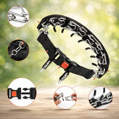 Adjustable Dog Training Collar with Metal Links