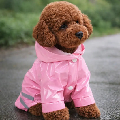 Dog coat waterproof & reflective | lightweight raincoat