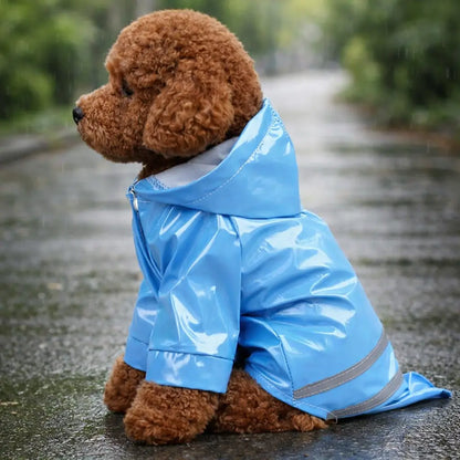 Dog coat waterproof & reflective | lightweight raincoat