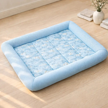 Cooling Dog Bed Summer | Breathable Cooling Mat Non-Slip