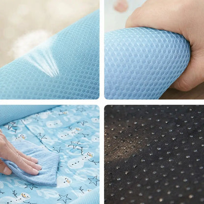Cooling Dog Bed Summer | Breathable Cooling Mat Non-Slip