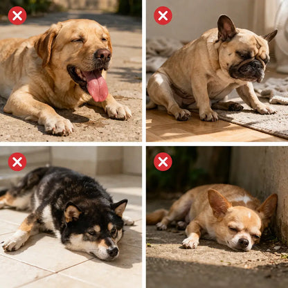 Cooling Dog Bed Summer | Breathable Cooling Mat Non-Slip