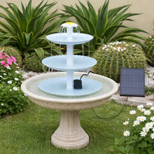 Solar Bird Bath 3-Tier | Attracts Birds to Your Garden (3.5W)