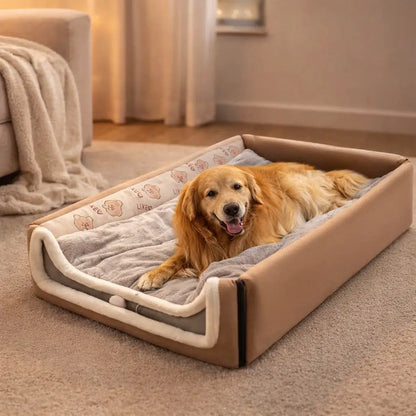 Premium Dog Bed Winter | Warm Tent Design for Medium & Large Dogs