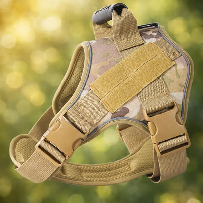 Tactical Dog Harness with Handle | Durable, Adjustable & Reflective