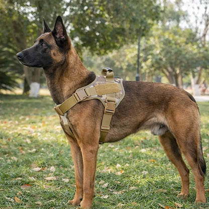 Tactical Dog Harness with Handle | Durable, Adjustable & Reflective