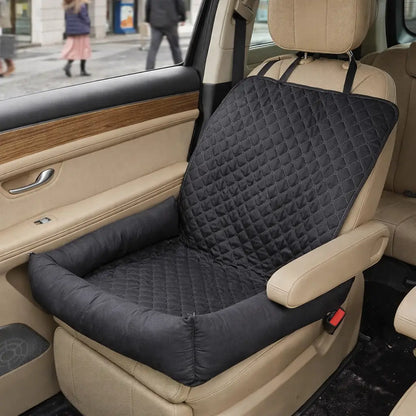 Dog Car Seat Waterproof | Travel Bed & Seat Protector