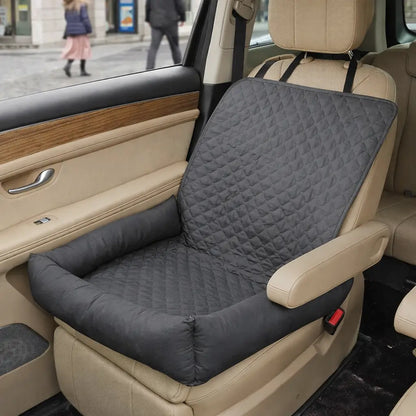 Dog Car Seat Waterproof | Travel Bed & Seat Protector