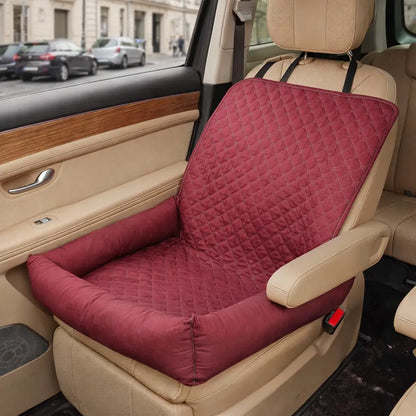 Dog Car Seat Waterproof | Travel Bed & Seat Protector