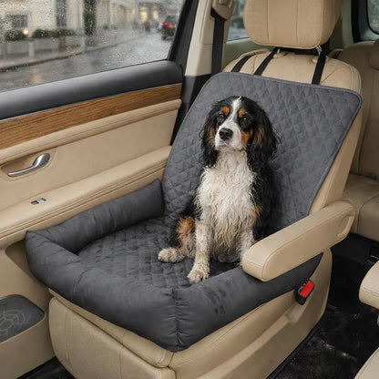 Dog Car Seat Waterproof | Travel Bed & Seat Protector