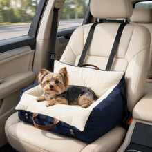 Dog Car Seat & Travel Bed | Soft & Double Secured