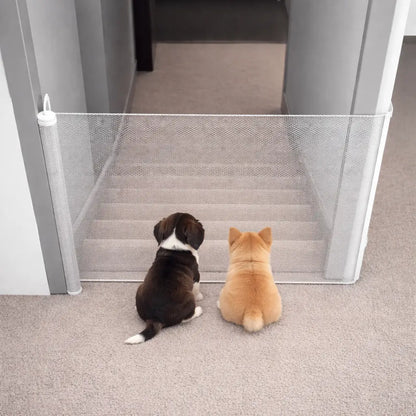 Ausziehbares Hundegitter für Türen & Treppen im Zuhause