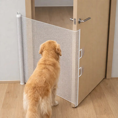 Ausziehbares Hundegitter für Türen & Treppen im Zuhause
