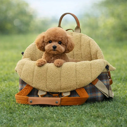 Dog Carrier Bag Transport Bag | 4-in-1 Shoulder & Car