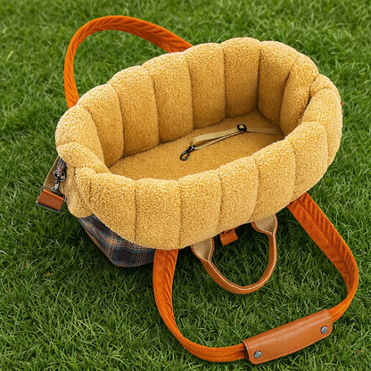 Dog Carrier Bag Transport Bag | 4-in-1 Shoulder & Car