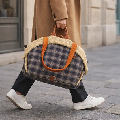 Dog Carrier Bag Transport Bag | 4-in-1 Shoulder & Car