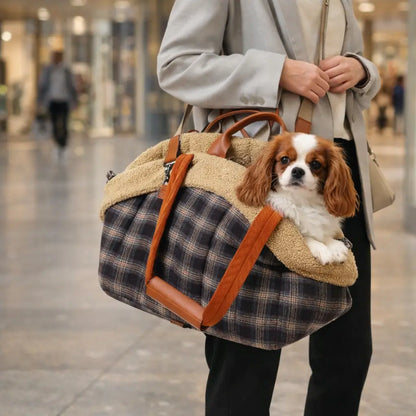 Dog Carrier Bag Transport Bag | 4-in-1 Shoulder & Car