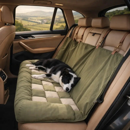 Car Seat Cover for Dogs Back Seat | Waterproof & Padded